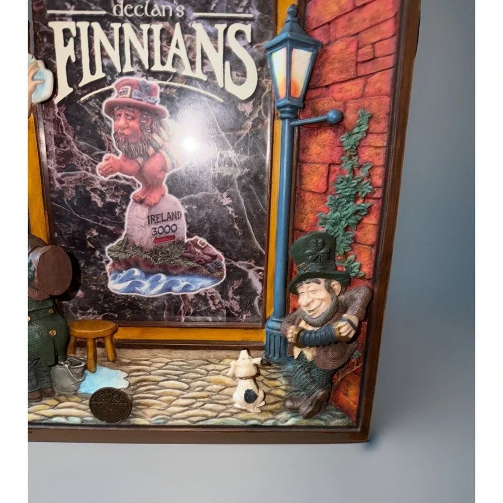 VTG NEW Blarney Stone Luck of the Irish Made in Ireland Souvenir Picture Frame